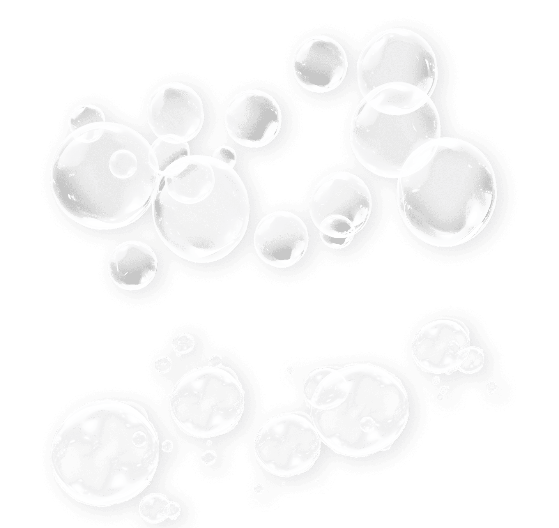Background bubble decoration
